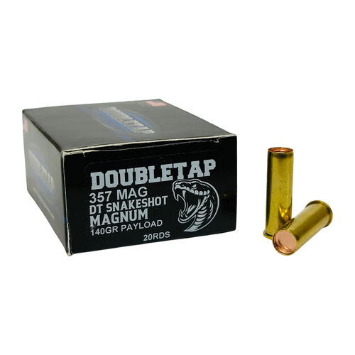 DoubleTap Ammunition 357MSS2 Snake Shot 357Mag 140gr 20 Per Box