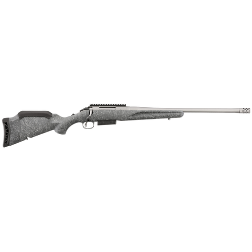 Ruger 46905 American II Full Size 450 Bushmaster 3+1 20" Gun Metal Gray Cerakote/Gray Splatter