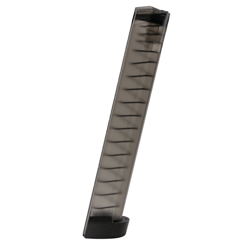 Amend2 GLKMODCSMK34 MOD-C 34rd 9mm Fits Glock 17/19/19x Translucent Smoke Nylon