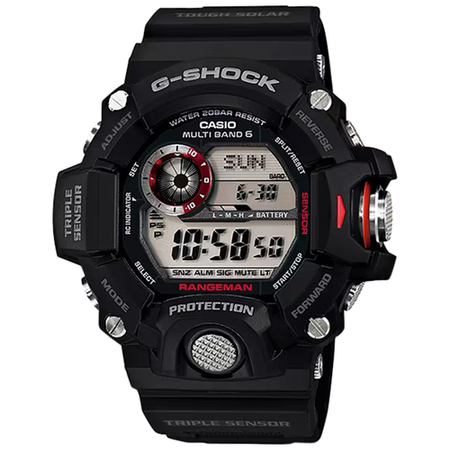 G-shock GW94001 G-Shock Tactical Rangeman Keep Time Black Size 145-215mm Features Digital Compass