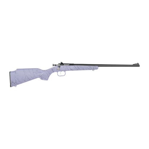 Crickett KSA2345 My First Rifle Gen2 22 LR 1rd 16.10" Blued Single Shot Barrel, Blued Drilled & Tapped Receiver, Purple w/Black Webbing Right
