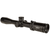 Trijicon Credo HX 2.5-15x42mm Rifle Scope with LED Illuminated Red MOA Center Dot Reticle, Left Rear Side View.