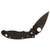 Spyderco C101PBBK2 Manix 2 Lightweight 3.37" Folding Drop Point Plain Black DLC CTS BD1N SS Blade/FRCP Black Handle