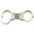 Smith & Wesson 350096 300 Hinged Handcuffs Handcuff Nickel