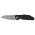 Kershaw 7007 Natrix  3.25" Folding Drop Point Plain Stonewash 8Cr13MoV SS Blade G10 Black Handle