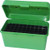 MTM Case-Gard H50-RS-10 Deluxe H-50 Multi-Caliber Rifle Green Polypropylene 50rd