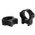 Warne 501M Maxima Horizontal Ring Set Maxima/Weaver/Picatinny Fixed 1" Medium Matte Black