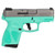 Taurus 1-G2S939C G2S  9mm Luger 3.20" 7+1 Cyan Frame w/Rail Matte Stainless Steel Slide Cyan Polymer Grip