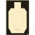 Action Target IDPA-P-100 Military IDPA Silhouette Hanging Paper Target 23" x 35" 100 Per Box