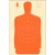 Action Target B-27SORANGE-100 B-27S Qualification Target Silhouette Hanging Paper Target 24" x 45" 100 Per Box Action Target B-27SORANGE-100 B-27S Qualification Target Silhouette Hanging Paper Target 24" x 45" 100 Per Box