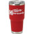 Hornady 99134 Team Hornady Tumbler Red Stainless Steel 12 oz