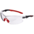 Ruger 10/22 Shooting Glasses with black and red frames