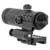 Meprolight USA MX3-F Magnifier 3x 27mm Rifle with Push Button Side Flip Adapter, Black - 8014000400 -3