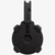 Magpul PMAG 50rd Drum Magazine, 9mm Luger, Rear View