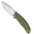 CRKT 2471 Butte 3.36" Folding Plain Stonewashed D2 Knife