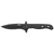 CRKT M21-10KSF 3.13" Folding Spear Point Knife with Part Serrated Black Oxide 8Cr14MoV Stainless Steel Blade and Black Oxide Stainless Steel Handle - 1