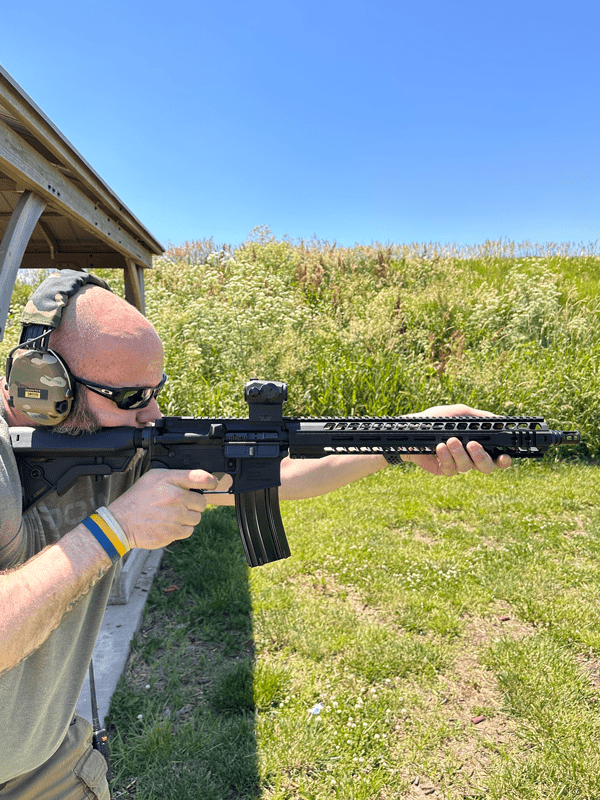 affordable firearms at the gun range