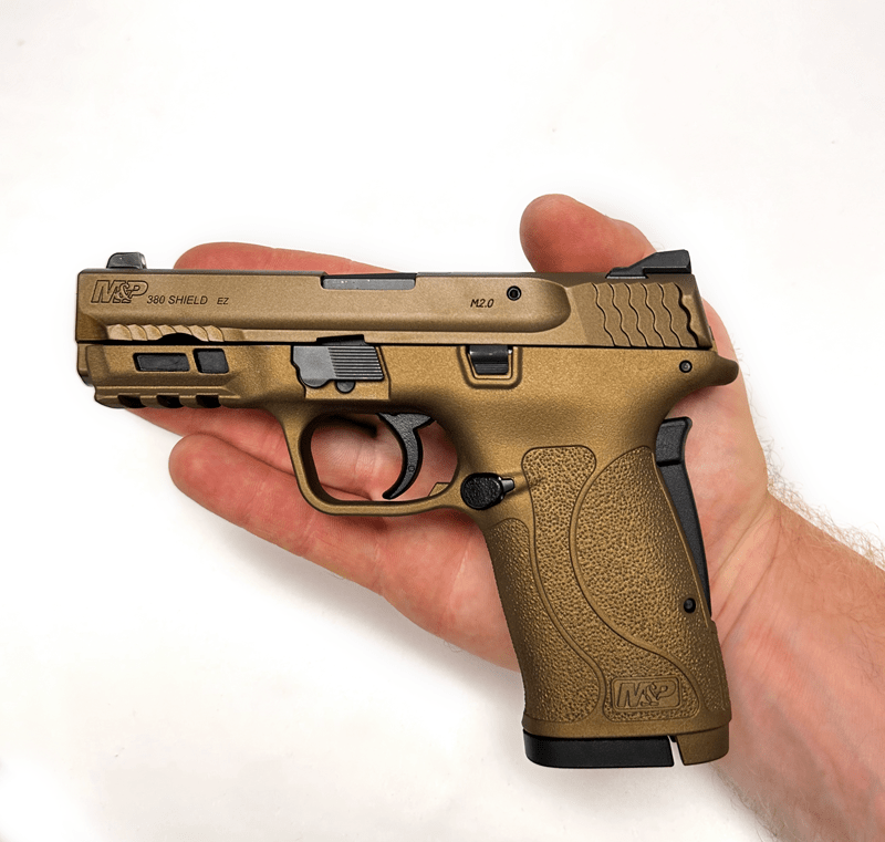 Smith & Wesson Shield EZ Pistol in Bronze