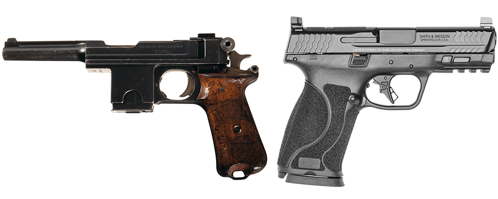 old 9mm pistol vs new 9mm handgun technology
