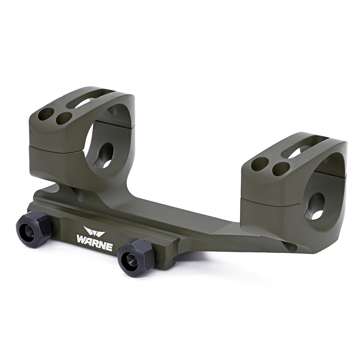 Warne Tactical XSKEL Gen 2 Extended Skeletonized 30mm MSR Scope Mount OD Green