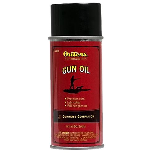 Outers Gun Oil Aerosol 5 Ounce DEGuns