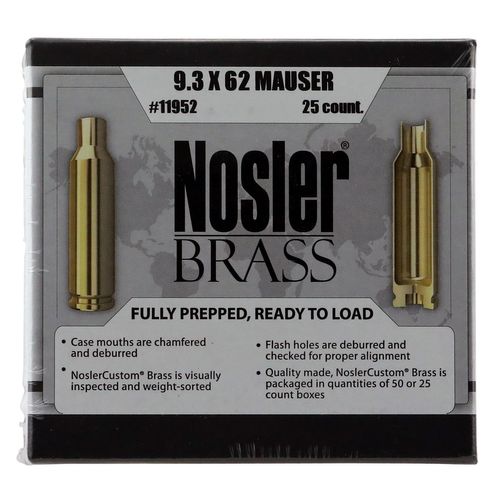 Nosler 10222 Rifle 33 Nosler Brass 25 Per Box