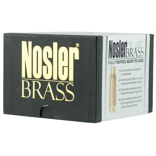 10221 Nosler Custom 30 Nosler Cartridge Brass Box of 25