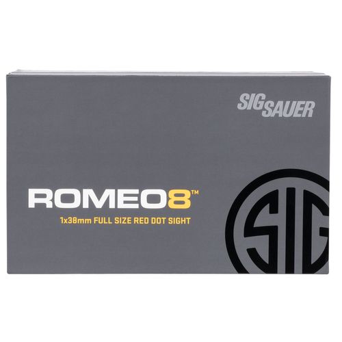 Sig Sauer Electro-Optics SOR81003 Romeo8T 1x 38mm 2 MOA 65 MOA