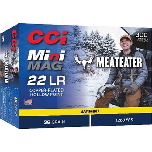 CCI 22LR HP Mini Mag Meateater 36gr 300rds