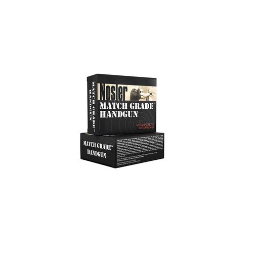 Nosler Match Grade 10mm Ammo 180gr Jacketed Hollow Point 20 Round Box, 51400