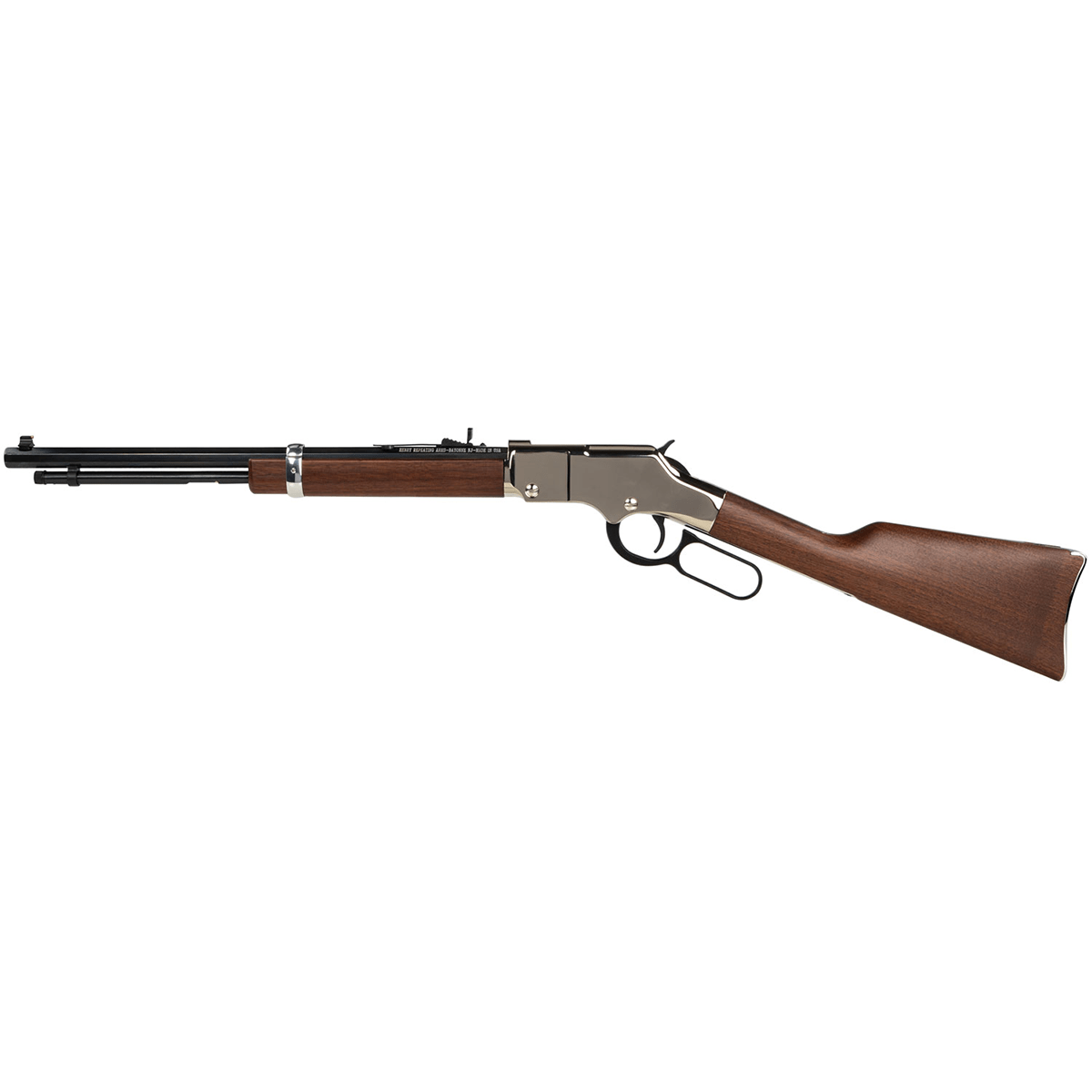 Henry Mini 22 Short/Long/Long Rifle 16.25 Single-Shot Bolt-Action Rimfire  Rifle - Synthetic Orange