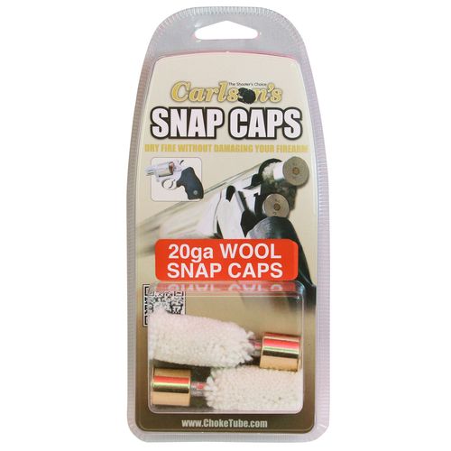 Carlsons Brass Wool Snap Caps For Shotgun Wool With Brass Base