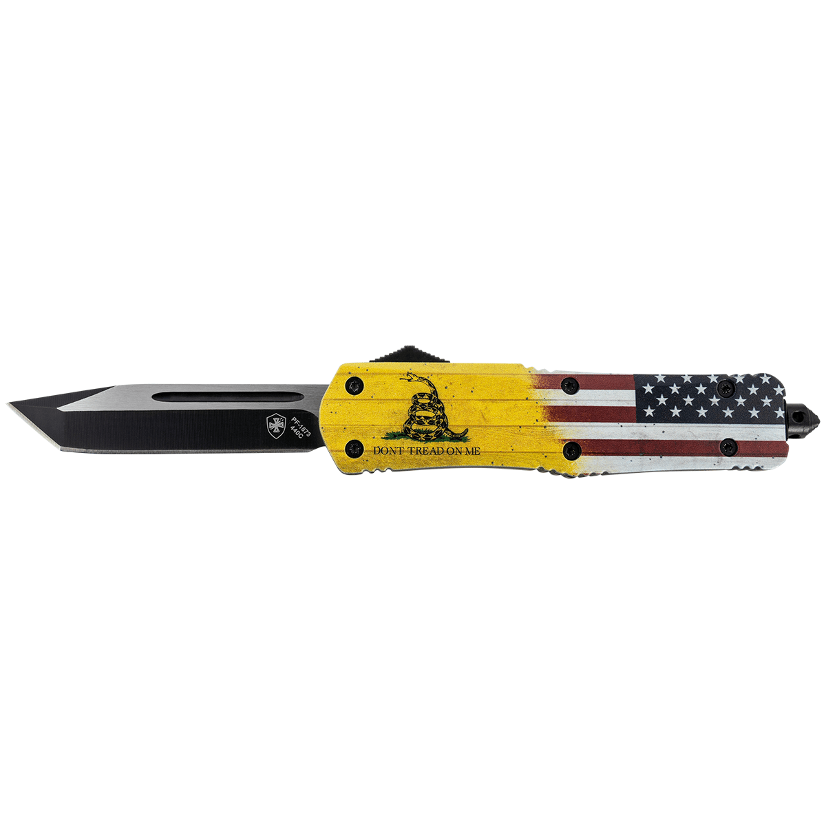 Templar Knife Don't Tread on Me 3.50" OTF Tanto Knife OTF DEGuns