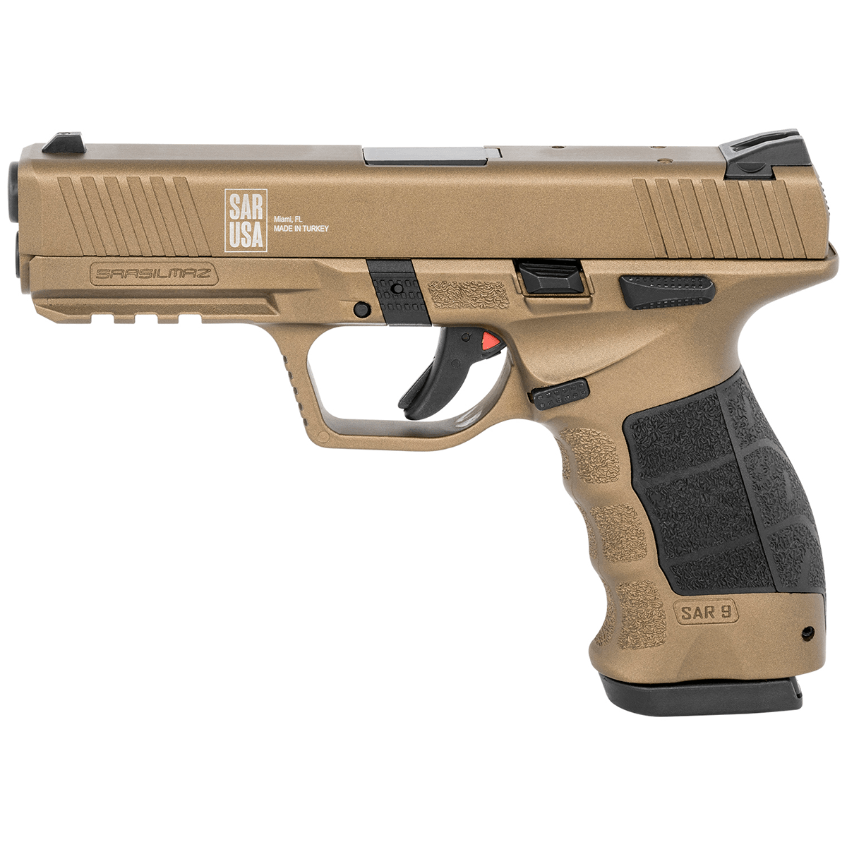 SAR USA SAR9 9mm Bronze Semi Automatic Handgun