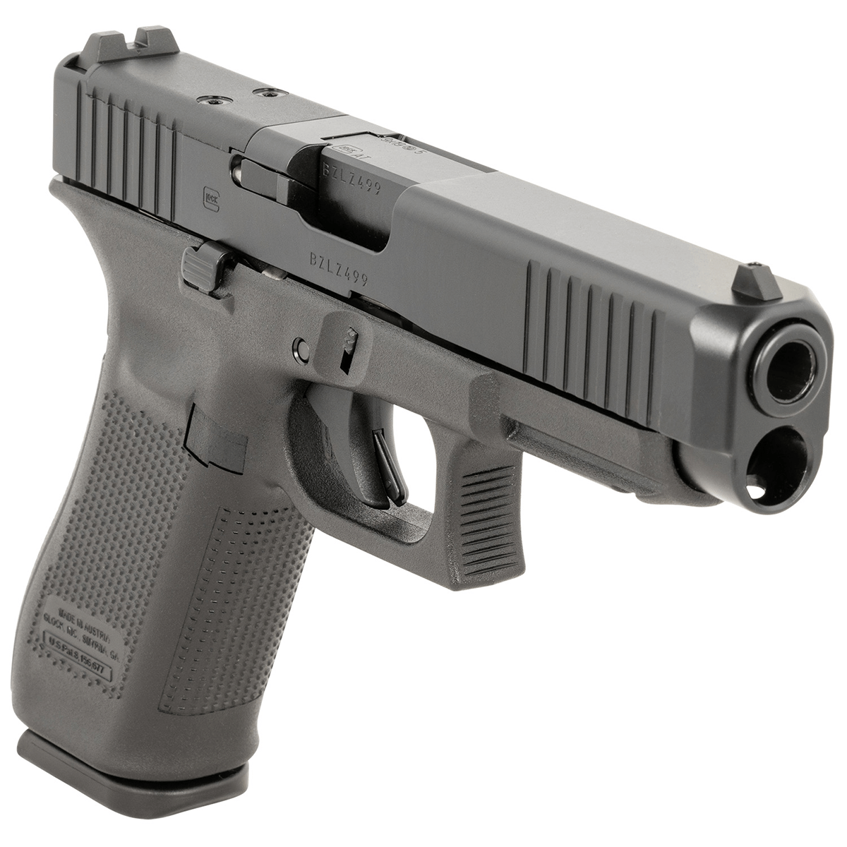 Glock G17 Gen 5 9mm Gold Cerakote MOS Semi-Automatic Pistol