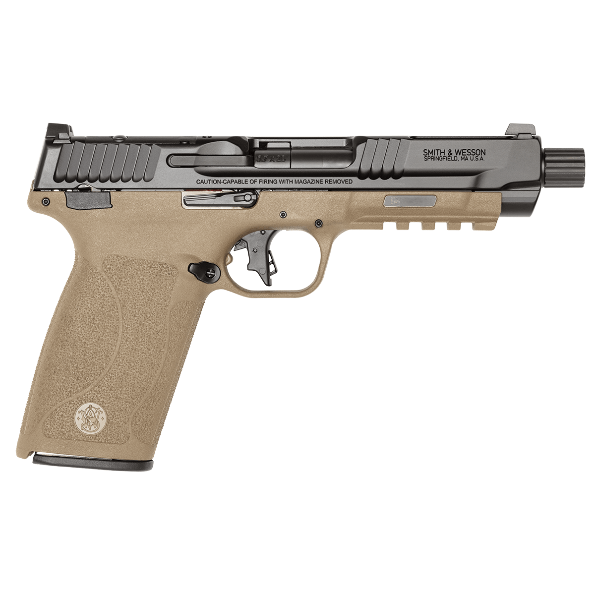 Smith & Wesson 14078 M&P 5.7 5.7x28mm Optic Ready Pistol FDE 