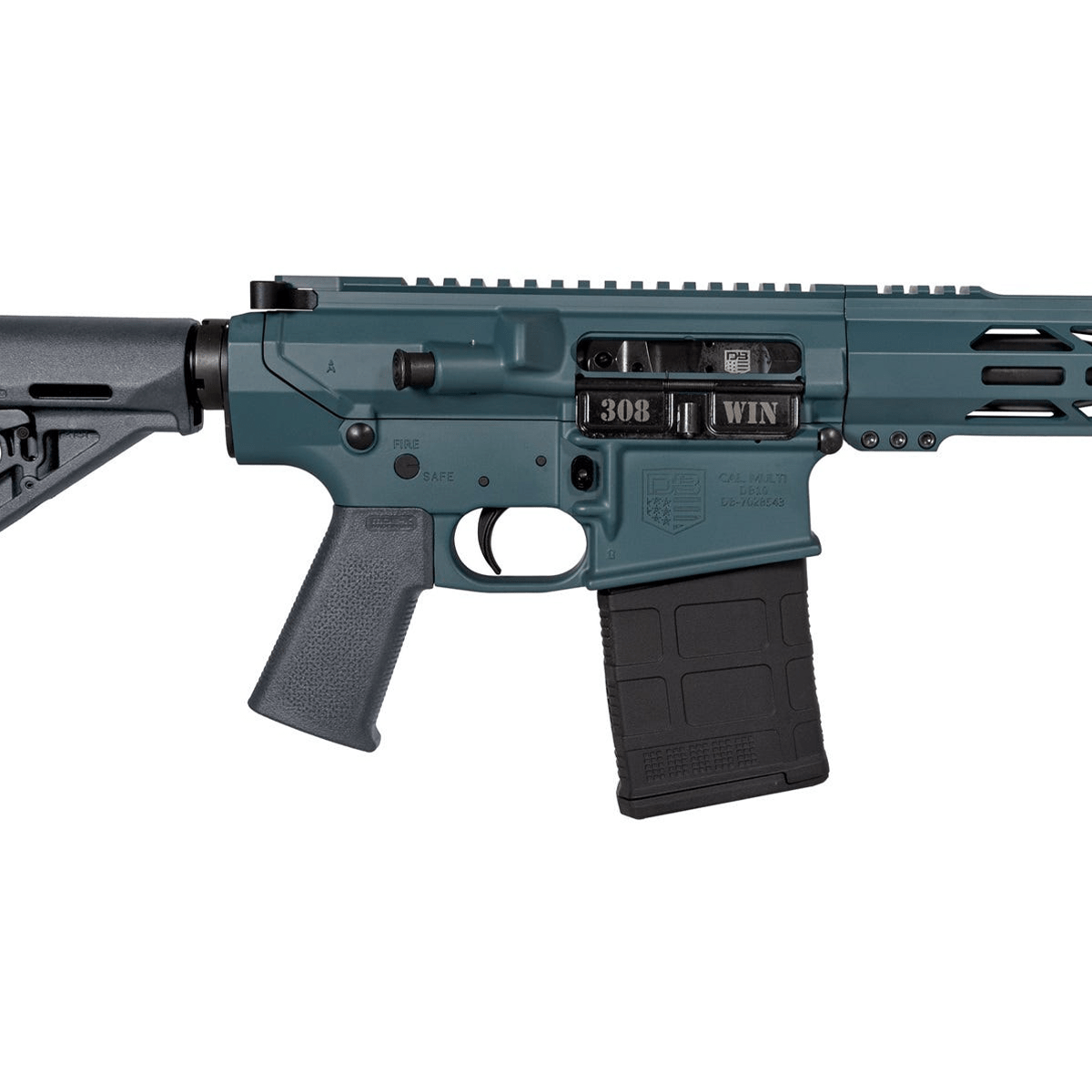 Diamondback Jesse James Civil Defense Blue DB10 308 Win AR-10 Semi ...