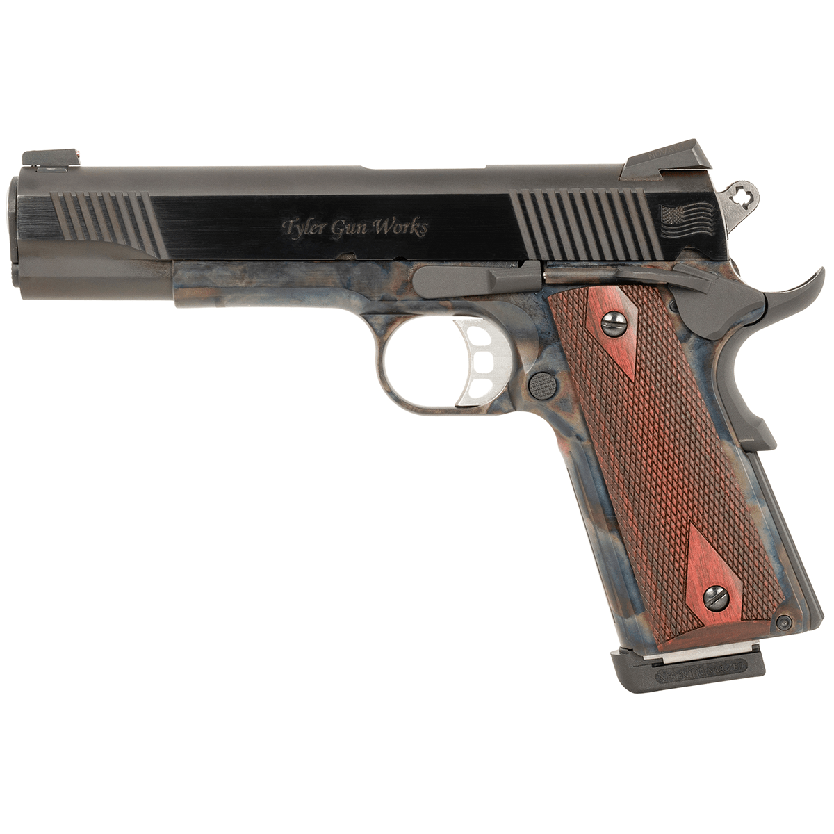 Threeplusone Tyler Frame Tyler Gun Works Custom 1911 Government Full Size Frame 45 ACP Pistol