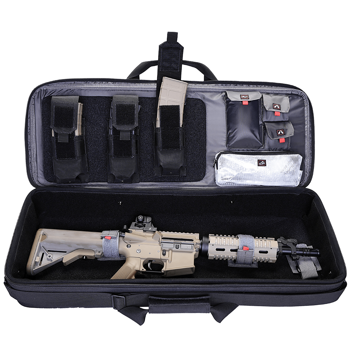 GPS Bags T28SWC Tactical Hardsided Special Weapons Case Black