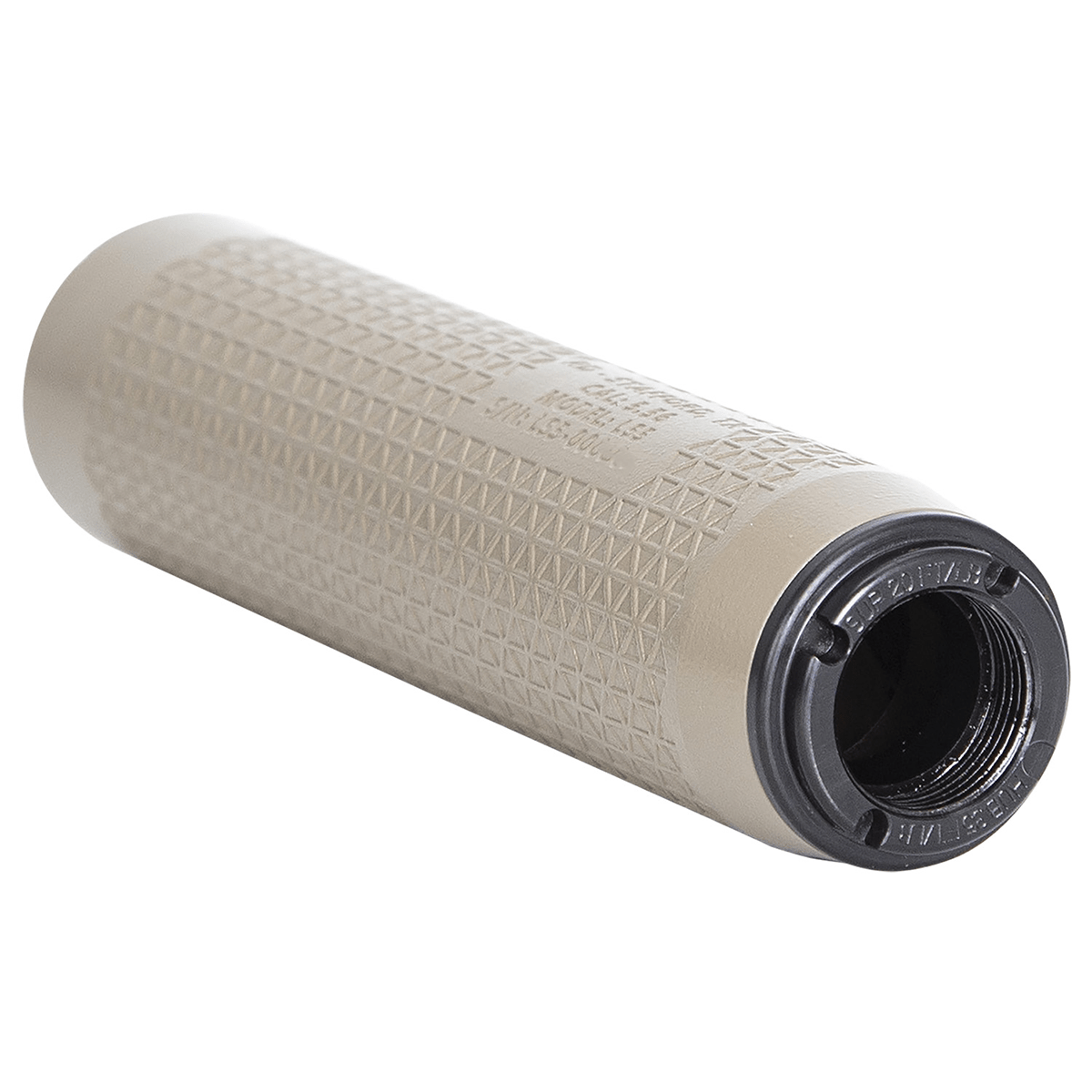 Radical Defense Radical Defense LS5-FDE Rifle Suppressor 5.56 KFM 1/2x28