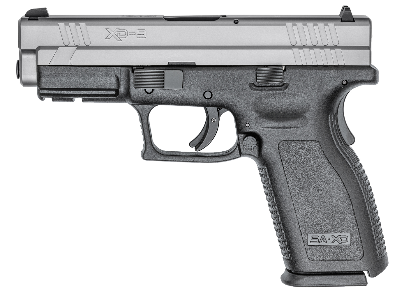 XD® 4″ SERVICE MODEL 9MM HANDGUN – STAINLESS, LOW CAPACITY