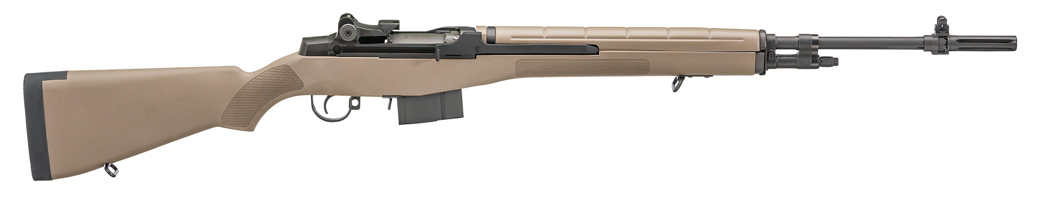 Springfield Armory Standard M1A .308 Win (7.62x51mm NATO) 22" Semi-Auto Rifle FDEComposite Stock