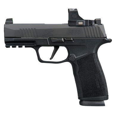 Sig Sauer 365XCA9BXR3PRS P365 XMacro w/Optic Compact 9mm Luger 17+1 3.70" Black Nitron Stainless Steel Slide