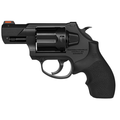 Diamondback DB0700S001 SDR Small 357 Mag/38 Special +P 6 Shot 2" Black Nitride Stainless Steel Barrel, Cylinder & Frame