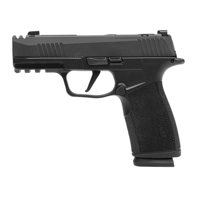 Sig Sauer 365XCA-9-COMP-MS-10 P365 XMacro COMP Compact 9mm Luger 10+1 3.10" Carbon Steel Barrel, Black Nitron Integrated Compensator/Optic Ready