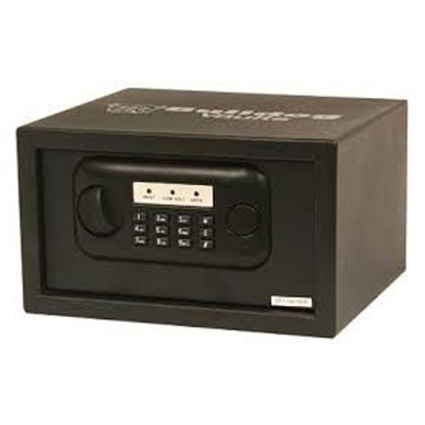 Bulldog BD1050 - Digital Pistol Vault Standard Keypad/Key Entry Black Powder Coat Steel Holds 1 Handgun