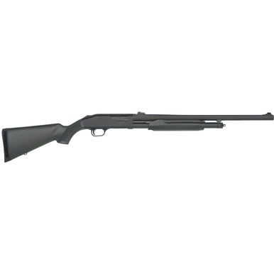 Mossberg 56424 500 Slugster 12 Gauge Pump 3" 5+1 24" Matte Blued Steel Barrel, Matte Blued Receiver