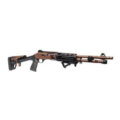 Panzer Arms PAM4NCSBRBTMFSS M4 Pro AI 12 Gauge Semi-Auto 3" 5+1 18.50" Distressed Copper Ported Barrel