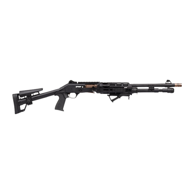 Panzer Arms PAM4NCSBBTMFSS M4 Pro AI 12 Gauge Semi-Auto 3" 5+1 18.50" Black Ported Barrel