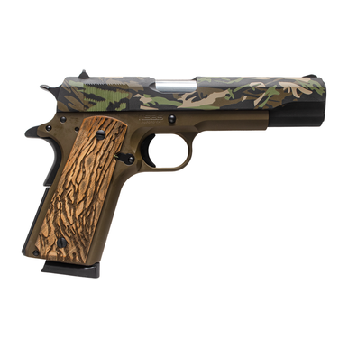 Tisas Arms Customs 10100518AA8 1911 A1 Service Backwoods ports South Exclusive 45 ACP 7+1 5" Barrel